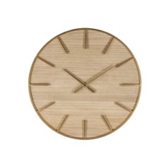 Ceas perete natur auriu Kylan 60x4.5 cm