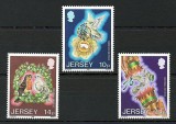 Jersey 1986 - Crăciun, păsări, serie neuzata
