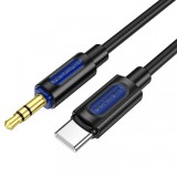 Cumpara ieftin Cablu Audio USB-C - 3.5mm Borofone BL20, 1m, Negru