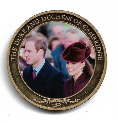 Cook Islands - 2012 WILLIAM &amp;amp; CATHERINE 7 - Moneda Comemorativa foto