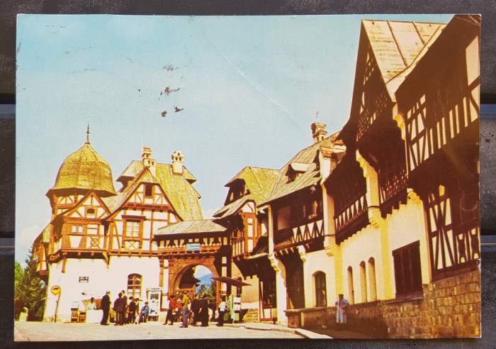 CPIB 17698 CARTE POSTALA - SINAIA. VILA DUNAREA