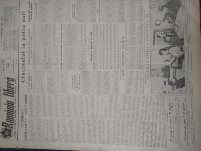 ZIAR ROMANIA LIBERA 19 FEBRUARIE 1953 foto