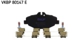 Set placute frana disc Mercedes E-Class, E-Class T-Model Motor E 200 CDI, E 200 CDI, E 200 CDI, E 200 Kompressor, lungime 136.5 mm, 67.5 mm, 20 mm,