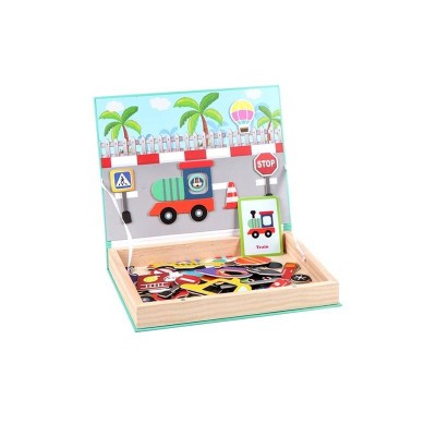 Carte magnetica Mijloace de transport, 7Toys foto