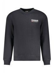 Bluza barba?i, cu logo, Regular fit, negru (Marime: S) foto