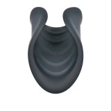 Masturbator automat BLACK &amp; SILVER Winki, din silicon, 10 funcții de vibrație, rezistent la apă, lungime 20.5 cm, negru