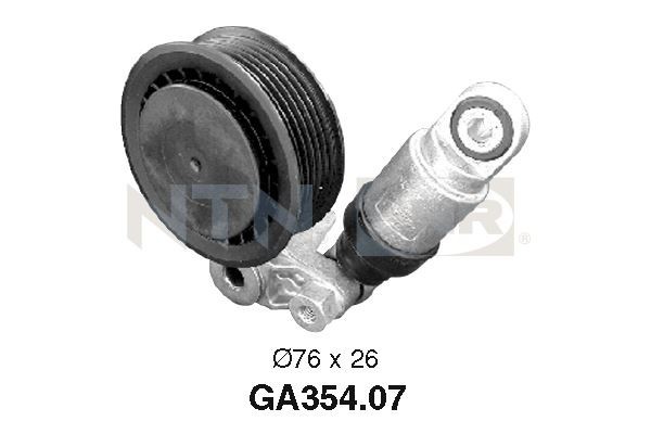 SNR GA354.07 rola intinzator,curea transmisie