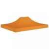 Gossi acoperis pentru cort de petrecere, portocaliu 4 x 3 m, 270 g/m2