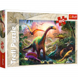 Puzzle 100 piese - Dinosaurs&#039; land | Trefl