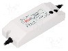Alimentator pentru LED, 24V DC, 1,5...2,5A, 60W, MEAN WELL - HLN-60H-24A