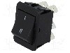 Intrerupator ON-ON, 2 pozitii, DPDT, BULGIN - C1560ABMBB722W