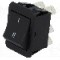 Intrerupator ON-ON, 2 pozitii, DPDT, BULGIN - C1560ABMBB722W