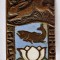 AJVPS Bihor - insigna pescuit &amp; Vanatoare, anii 1970