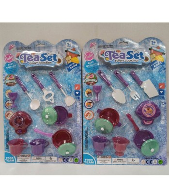 Set Bucatarie Albastru foto