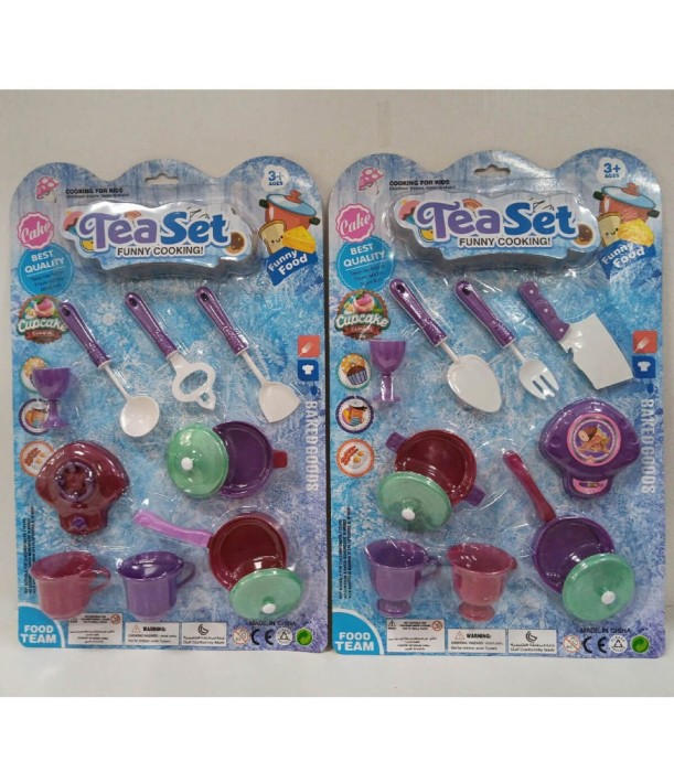 Set Bucatarie Albastru