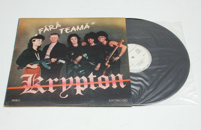 Krypton - Fara teama - disc vinil vinyl LP NOU