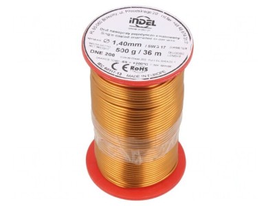 S&amp;acirc;rmă emailată 1.4mm 0.5kg Cu 65-200&amp;deg;C foto