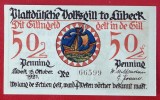Germania notgeld 50 pfennig 1921 Lubeck **