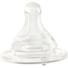 Chicco Perfect 5 Well-Being tetină pentru biberon 0m+ Slow 2 buc