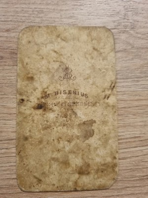 Fotografie tip cdv Bisenius Jassy foto