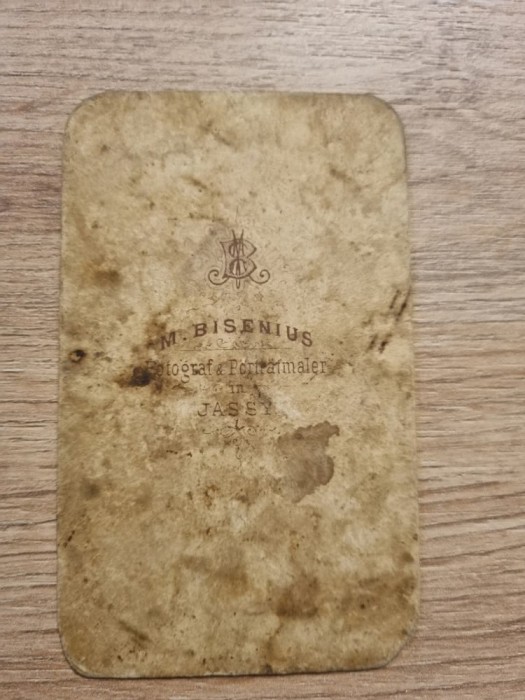 Fotografie tip cdv Bisenius Jassy