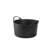 Galeata Constructii Artool 14L Neagra Rotunda Flexibila - Galeata Gradinarit, Depozitare, Transport - Diametru 30cm, Inaltime 23cm