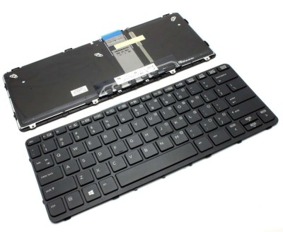 Tastatura HP NSK-CR3BW iluminata backlit, Pro X2 612 G1 iluminata backlit foto