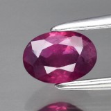 ~ &gt; &gt; RUBIN NATURAL SUPERB - Certificat de Autenticitate 0,52 ct. - 5,5 x 3,9 mm
