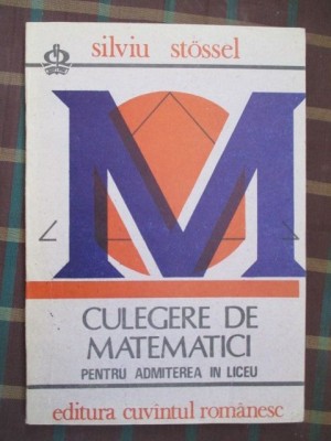 Culegere de matematici pentru admiterea in liceu foto