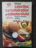 GHIDUL CALORIILOR, CARBOHIDRATILOR SI COLESTEROLULUI