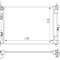 NRF 59263 Radiator, racire motor