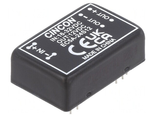Convertor DC/DC 6/24W 16-32V la 12V 1600mA