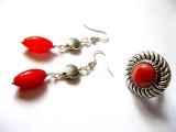 Set inel si cercei cu agate 51845