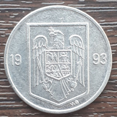 (MR11) MONEDA ROMANIA - 10 LEI 1993, MAI RARA DIN SERIE