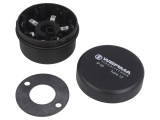 Bază Semnalizatoare WERMA Negru IP65 KombiSIGN 71 &Oslash;70x26.5mm Cleme Cage Clamp