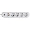 PRELUNGITOR Bachmann, Schuko x 4, conectare prin Schuko (T), cablu 1.5 m, protectie supratensiune, alb, &quot;B381.2212K&quot; (timbru verde 0.18 lei)