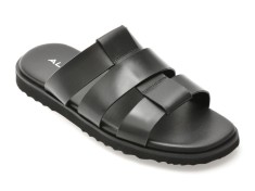Papuci ALDO negri, LIGHT 001, din piele naturala