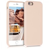 Husa pentru Apple iPhone 6 / iPhone 6s, Silicon, Crem, 40223.154, Carcasa, Kwmobile