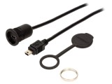 Cablu-adaptor USB B mini soclu la USB B mini mufă 2.0