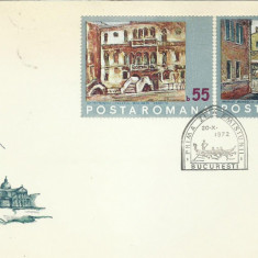 TSV - PLIC 1972 FDC LP 810 - REPRODUCERI DE ARTA - VENETIA