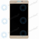 Samsung Galaxy A7 (SM-A700F) Modul de afișare LCD + Digitizer auriu GH97-16922F