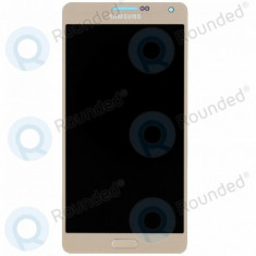 Samsung Galaxy A7 (SM-A700F) Modul de afișare LCD + Digitizer auriu GH97-16922F