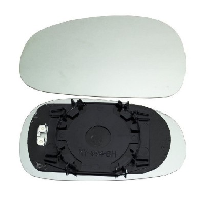 Geam oglinda exterioara cu suport fixare Seat Leon (1p1), 06.2005-2009, Stanga, incalzita; geam convex foto