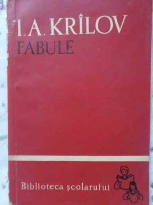 FABULE-I.A. KRILOV-230665 foto