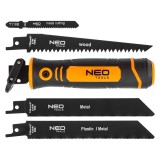 Suport universal pentru panze de fierastrau NEO TOOLS, set 4+1