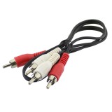 Cablu 2xRCA tata - 2xRCA tata, lungime 0,5m, 331331