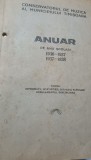 ANUAR CONSERVATORUL DE MUZICA TIMISOARA 1936,1937 ,1938 BANAT