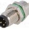 Conector M8, 4 pini, clasa etanseitate IP67, BULGIN - PXMBNI08RPM04APC