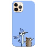 Husa compatibila cu Apple iPhone 12, iPhone 12 Pro model Un Show Obisnuit, Silicon, TPU, Viceversa, Transparent, Carcasa