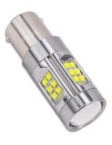 Led auto ALB 150W BA15S, 12V-24V Canbus 30 Leduri CREE 5W - 1156-150W, Xenon Bright